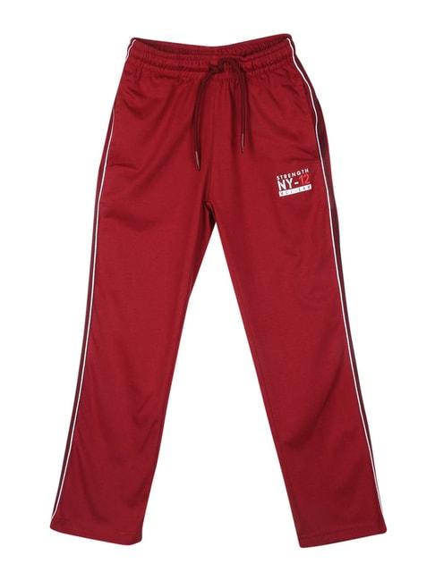 Monte Carlo Kids Wine Solid Trackpants