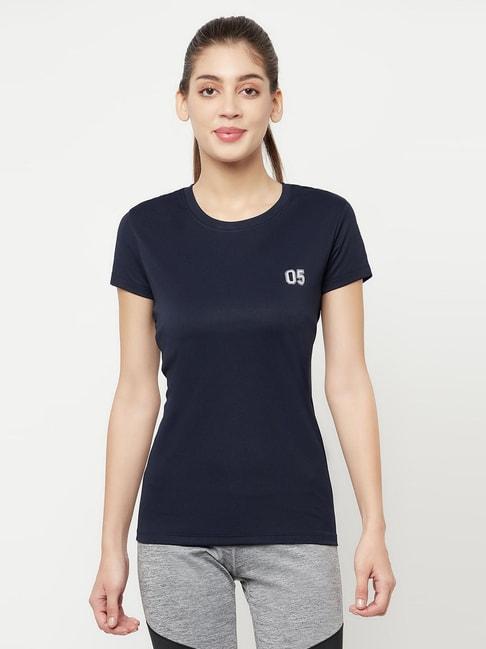 Crimsoune Club Navy Regular Fit Sports T-shirt