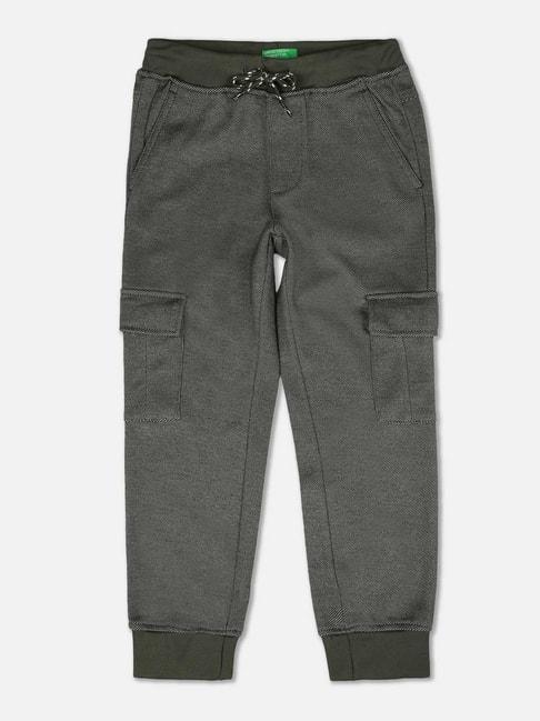 united-colors-of-benetton-kids-olive-textured-pattern-joggers