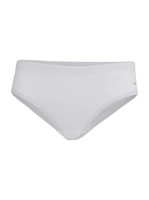 Jockey Kids White Cotton Regular Fit Panties (Pack of 2)