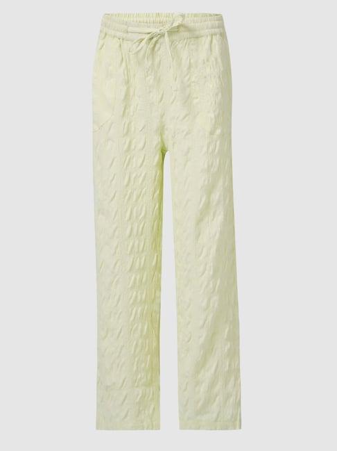 kids-only-light-yellow-solid-pants