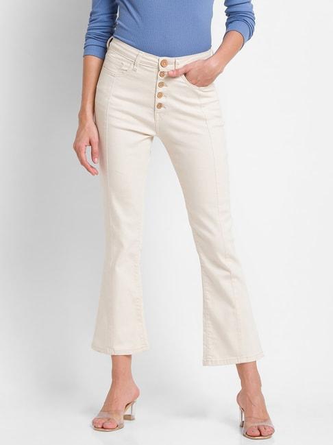 spykar-white-cotton-high-rise-jeans
