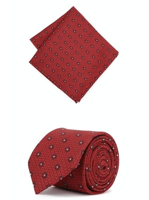 allen-solly-red-tie-&-pocket-square---set-of-2