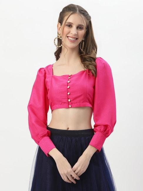 studiorasa-pink-regular-fit-crop-top