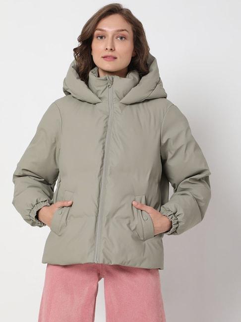 vero-moda-grey-regular-fit-quilted-jacket