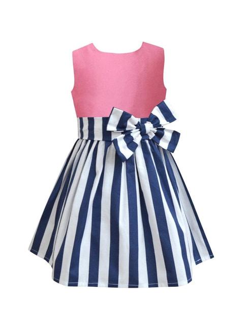 a.t.u.n.-pink-&-navy-striped-dress