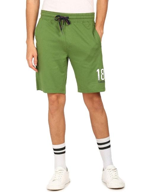 U.S. Polo Assn. Green Regular fit Shorts