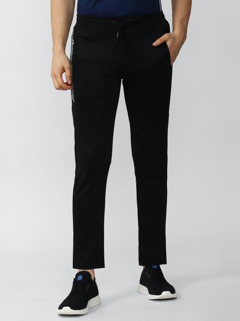 peter-england-black-slim-fit-track-pants