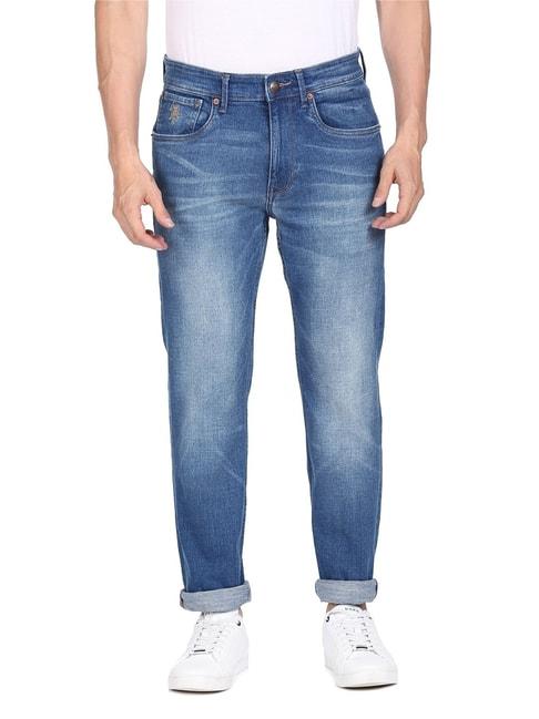 U.S. Polo Assn. Blue Straight Fit Jeans