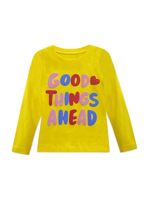 a.t.u.n.-kids-yellow-cotton-printed-full-sleeves-tee