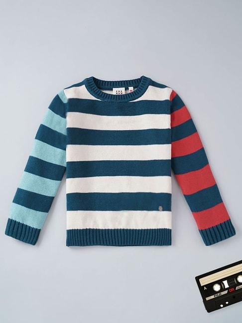 ed-a-mamma-kids-multicolored-striped-full-sleeves-sweater