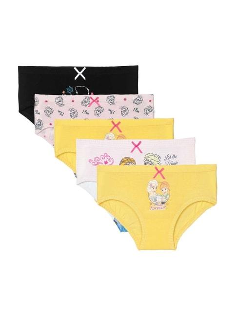 Bodycare Multicolor Cotton Printed Panty (Pack of 5)