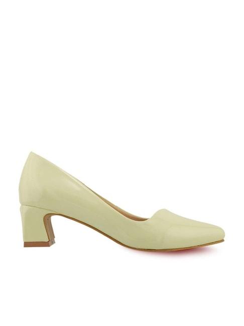 Iconics Women's Lime Green Casual Pumps