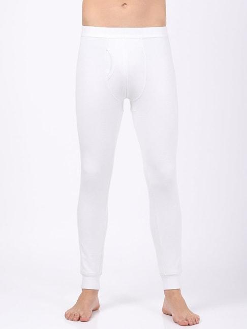 jockey-2623-white-soft-touch-microfiber-elastane-fleece-thermal-bottoms-with-stay-warm-technology