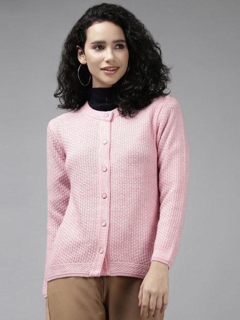 Cayman Pink Crochet Pattern Cardigan