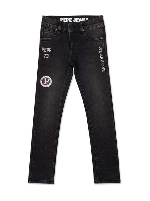Pepe Jeans Kids Black Washed Jeans