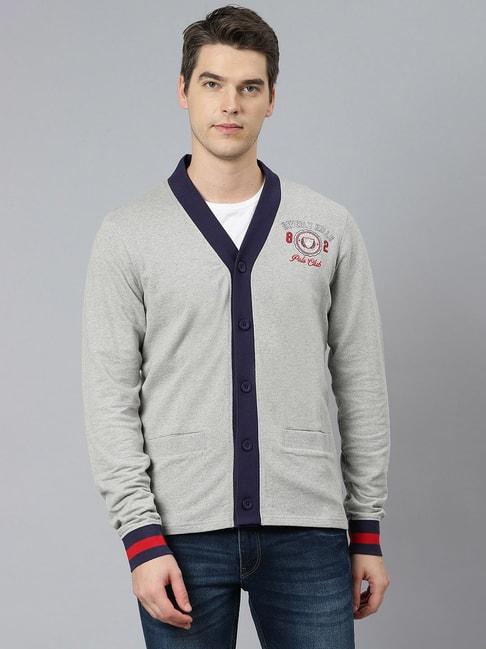 beverly-hills-polo-club-grey-embroidered-cardigan