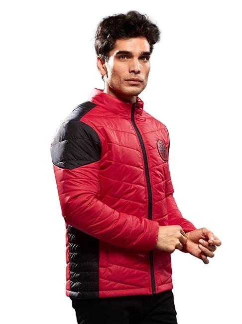 The Souled Store Red Spider Man Logo Jacket