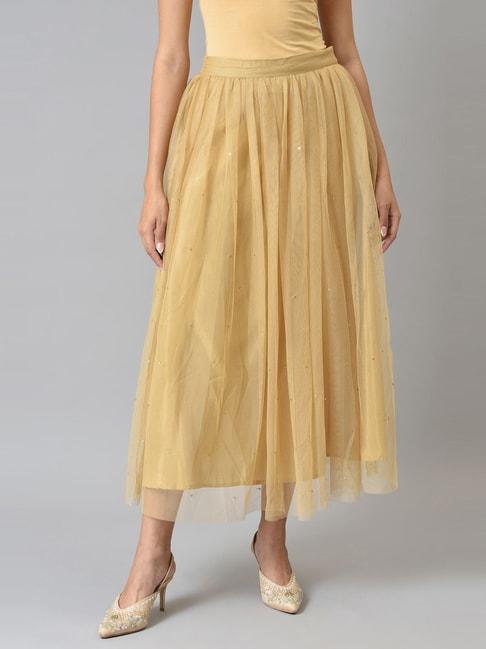 w-golden-embroidered-skirt