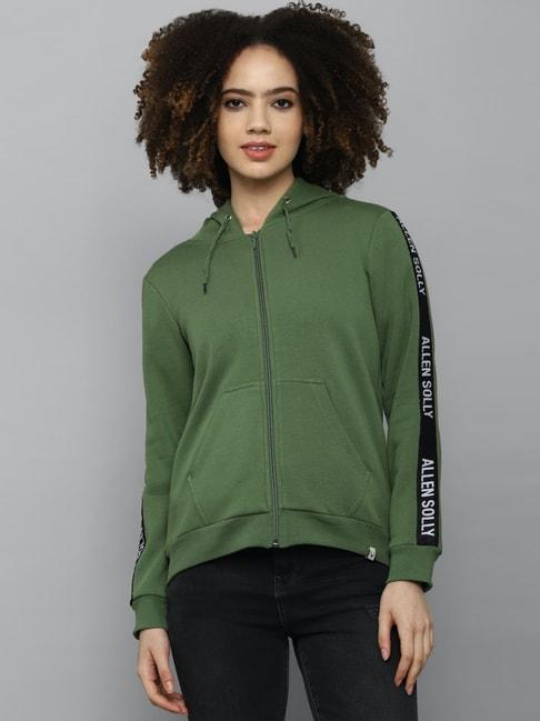 allen-solly-green-cotton-printed-sweatshirt
