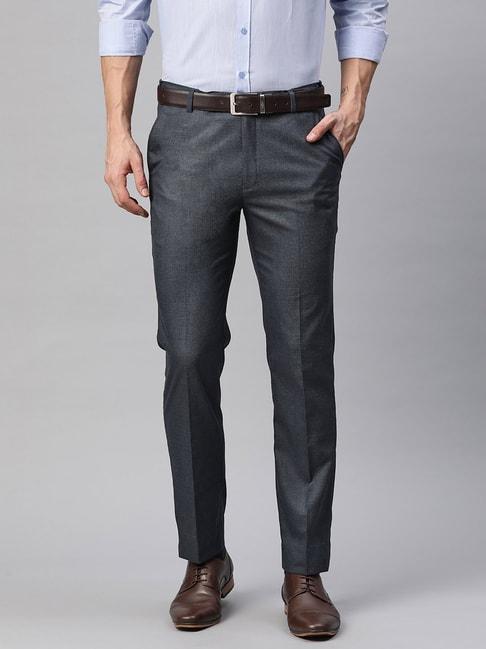manq-dark-blue-slim-fit-flat-front-trousers