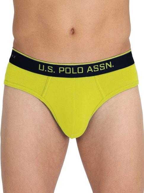 U.S. Polo Assn. Green Regular fit Briefs