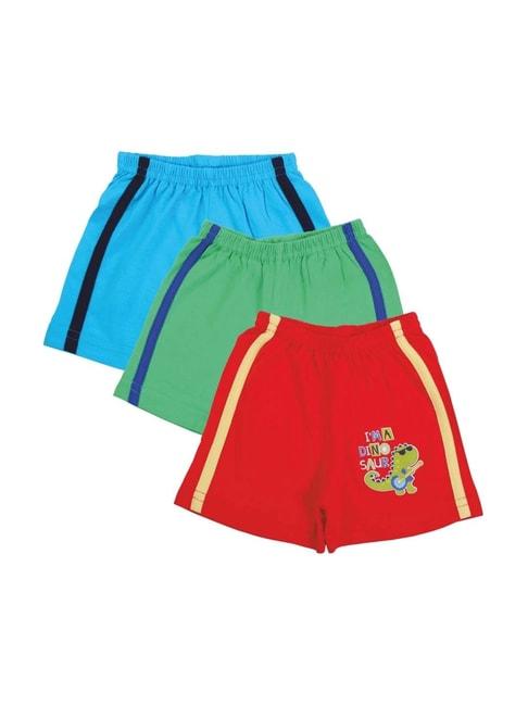 bodycare-kids-multicolor-cotton-printed-shorts-(pack-of-3)