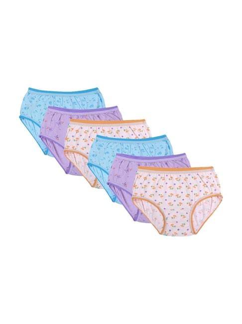 Bodycare Kids Multicolor Cotton Printed Panty (Pack of 6)