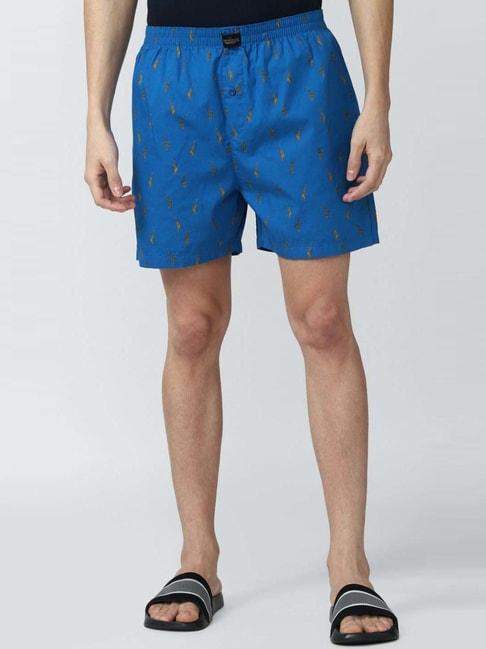 peter-england-blue-cotton-regular-fit-printed-boxers