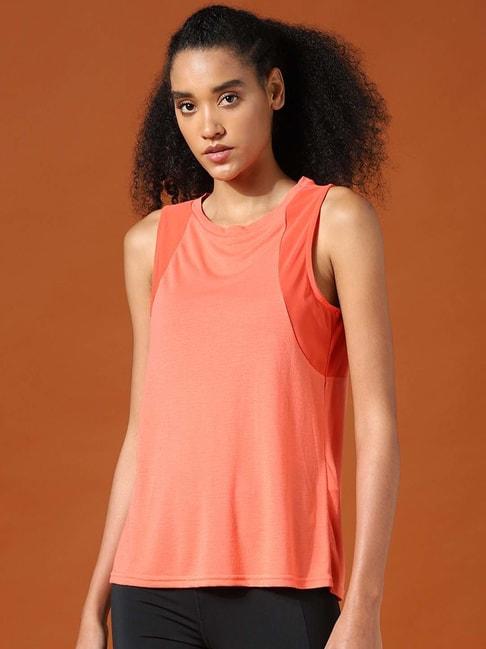 only-pink-round-neck-tank-top