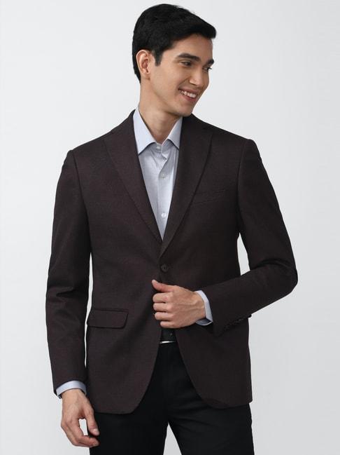 peter-england-elite-brown-slim-fit-blazers