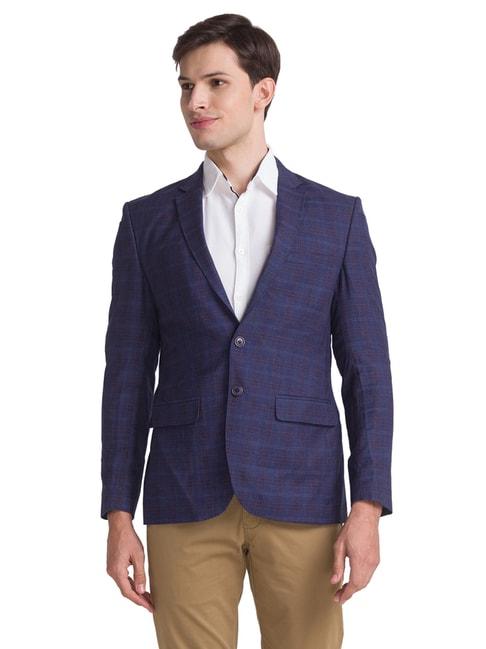 parx-blue-regular-fit-checks-blazers