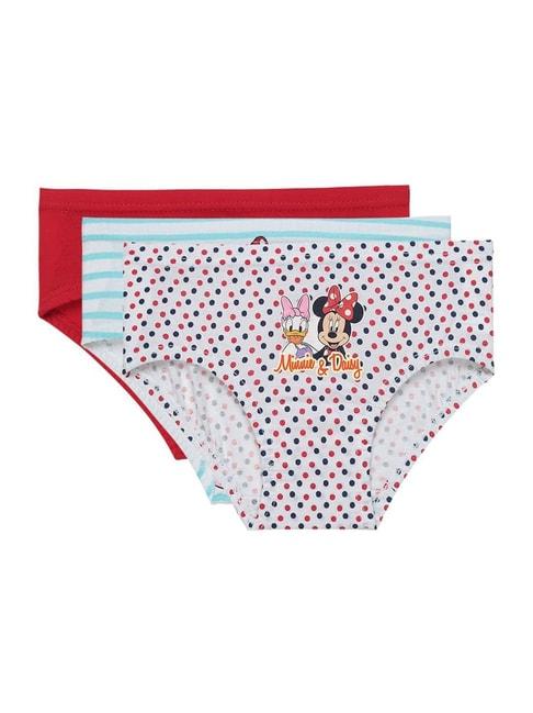 Bodycare Kids Multicolor Cotton Printed Panty (Pack of 3)