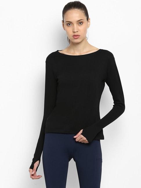 appulse-black-cotton-slim-fit-t-shirt