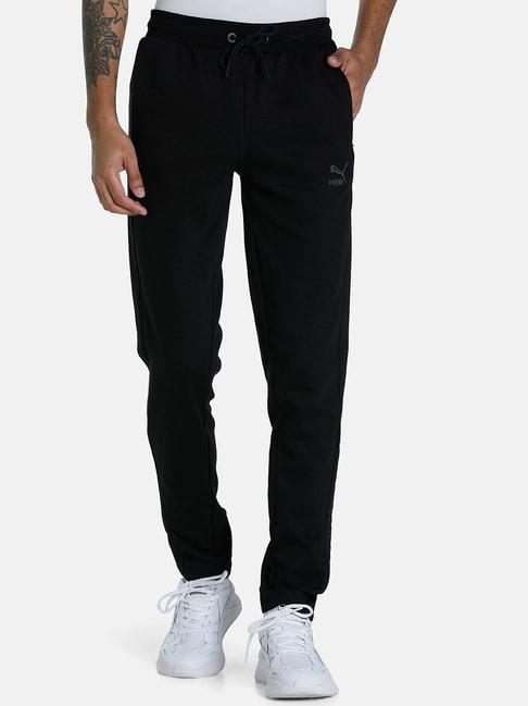 puma-black-cotton-slim-fit-track-pants