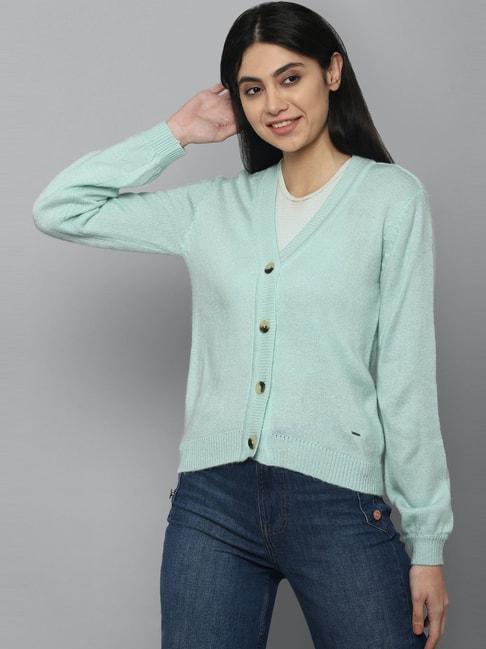 allen-solly-green-cotton-sweater