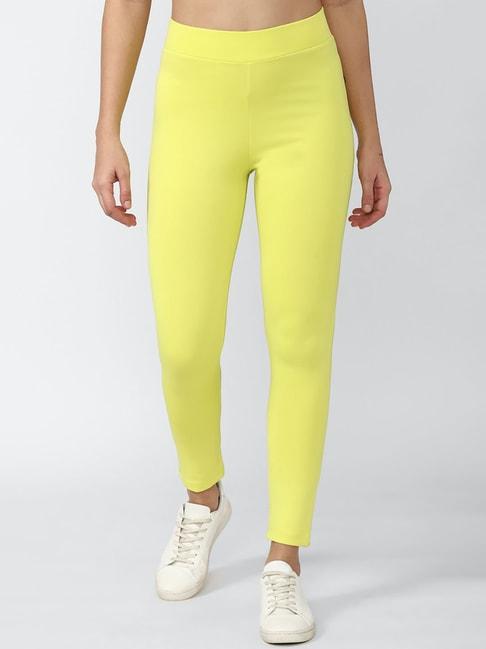 forever-21-yellow-regular-fit-tights
