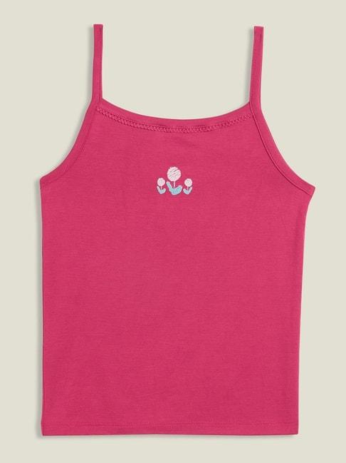 XY Life Kids Pink Relaxed Fit Camisole