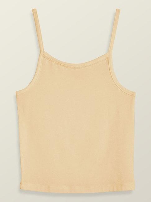 XY Life Kids Beige Relaxed Fit Camisole