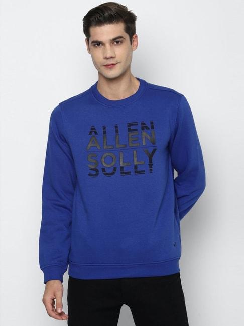 allen-solly-blue-regular-fit-printed-sweatshirt