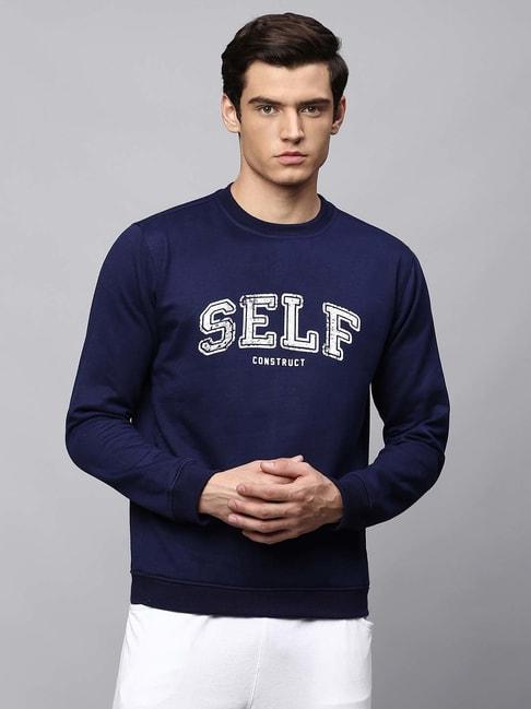 high-star-navy-round-neck-sweatshirt