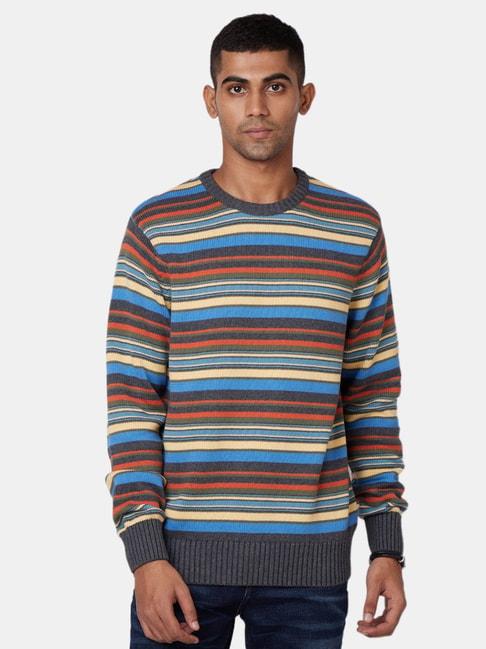 royal-enfield-multicolor-striped-full-sleeves-sweater