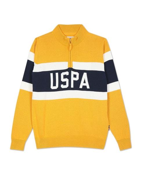 u.s.-polo-assn.-kids-dark-yellow-self-design-full-sleeves-sweater