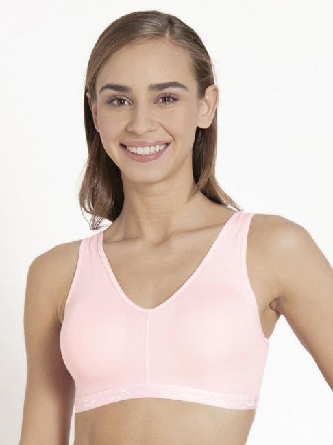 jockey-es04-candy-pink-wirefree-padded-full-coverage-sports-bra-with-removable-pads