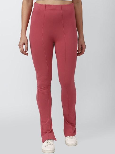 forever-21-pink-regular-fit-pants