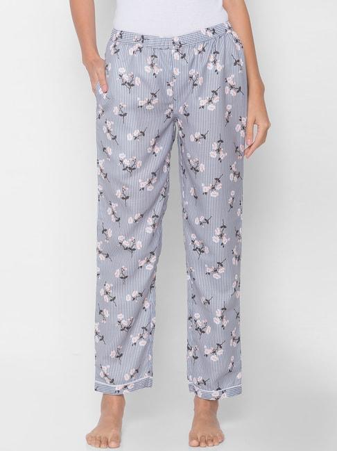 FashionRack Grey Stripes Pyjamas with Pocket