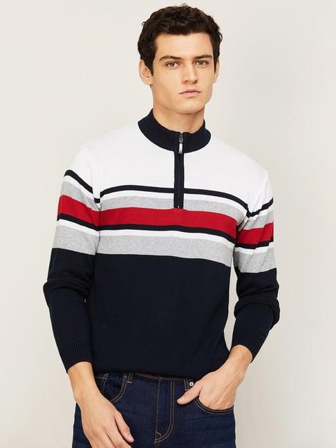 fame-forever-by-lifestyle-blue-cotton-regular-fit-striped-sweater