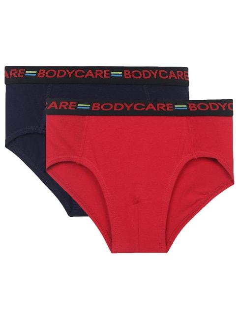 Bodycare Kids Assorted Solid Briefs (Pack Of 2)
