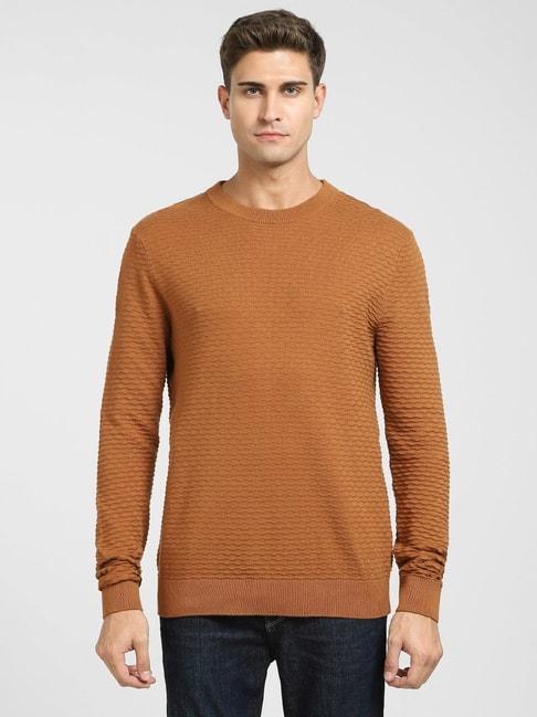 SELECTED HOMME Argan Oil Cotton Regular Fit Texture Sweater