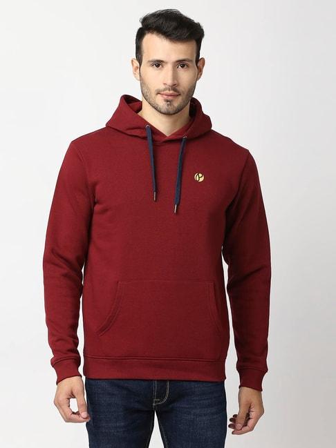 pepe-jeans-red-regular-fit-hooded-sweatshirt
